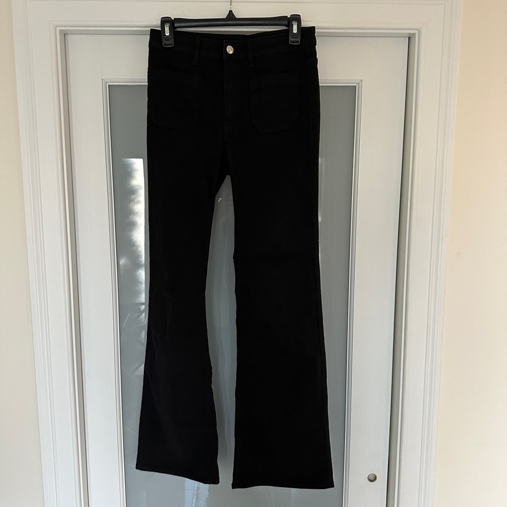 Black Flare Jeans